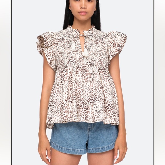 Sea New York - Calla Cheeta Print Tank- Day- Size 2 - Picture 1 of 13